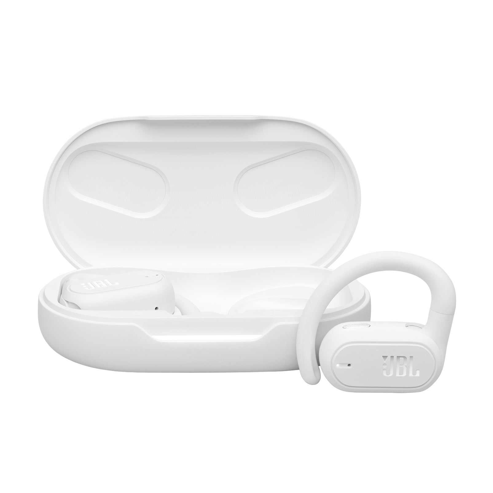 JBL Soundgear Sense - White - True wireless open-ear headphones - Detailshot 10